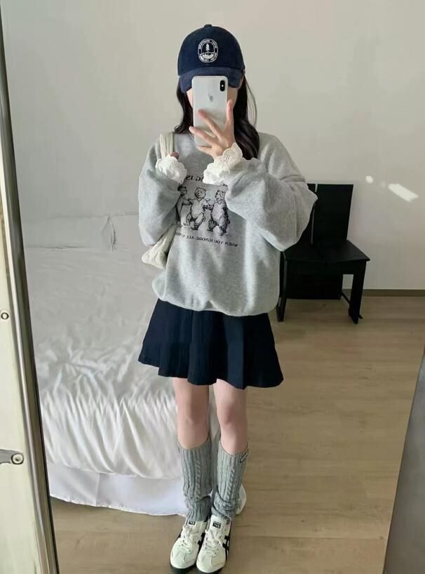 日本預訂 GL 泰迪熊蕾絲衛衣