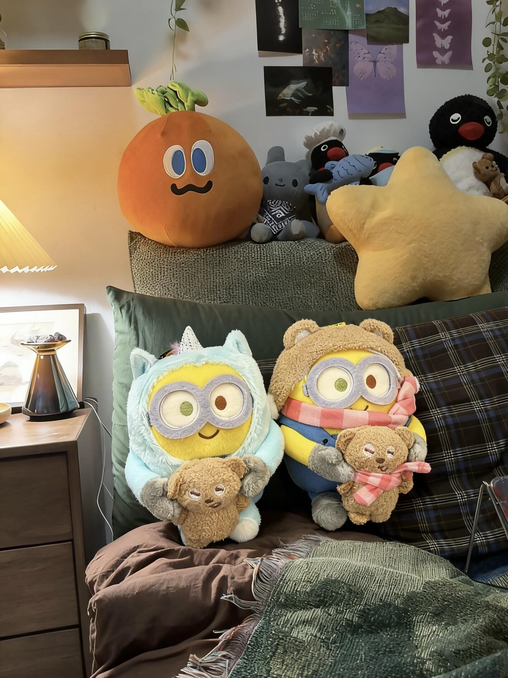 本週限時接單!! 環球影城 正版授權 小小兵 雙倍可愛系列 BOB 提姆熊 冬日限定 毛絨吊飾 鑰匙圈 睡衣 圍巾 小黃人(任買兩件711免運)/預購