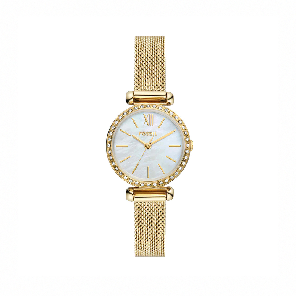 Tillie Mini  金色不鏽鋼錶帶錶帶 26 MM BQW3898