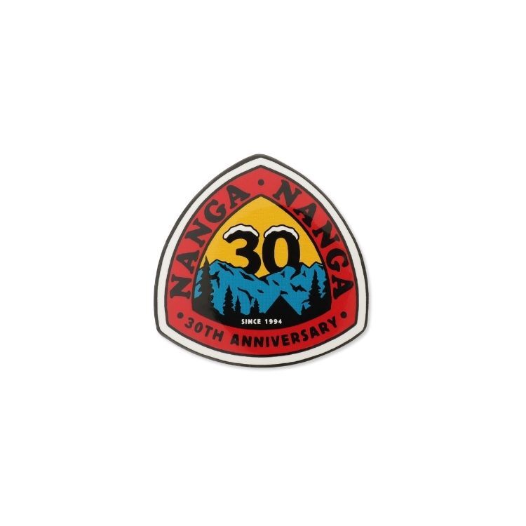 NANGA 30TH ANNIVERSARY STICKER DELTA