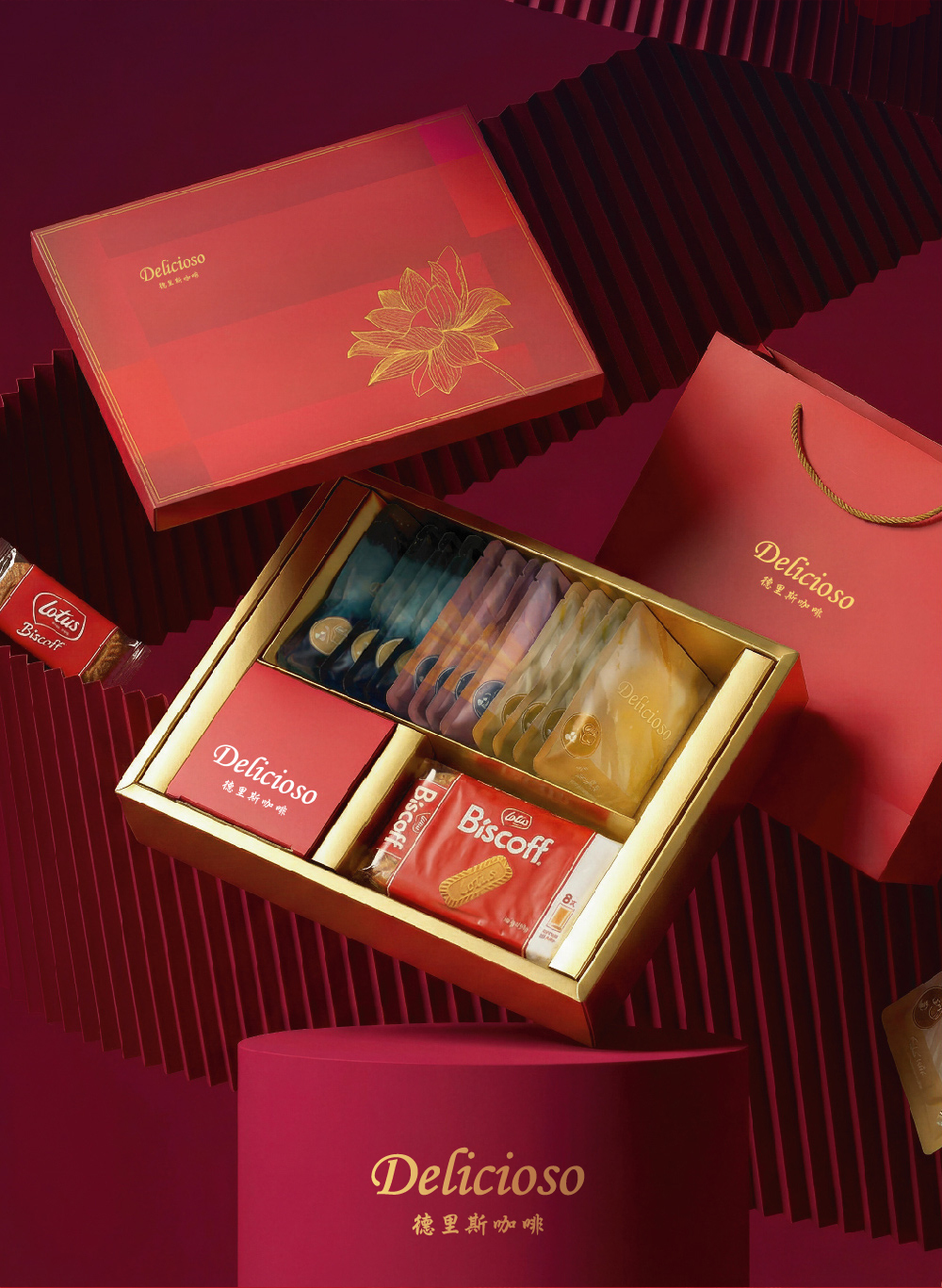 德里斯咖啡新年限定,心蓮禮盒