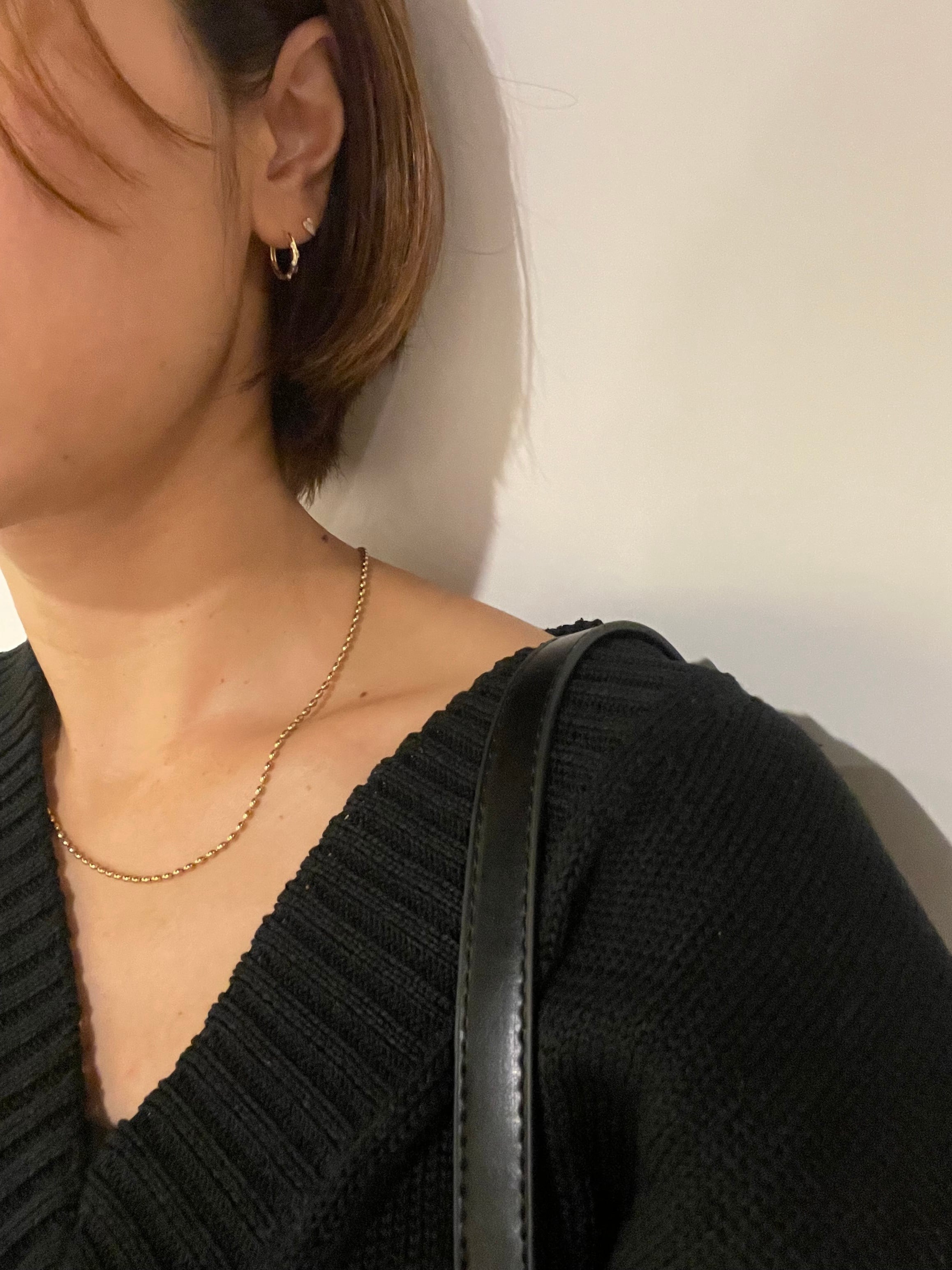 mini beads chain necklace