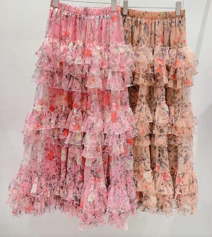 AW41  雪紡長裙  腰26 -46  長60  長34   $569 (一口價)