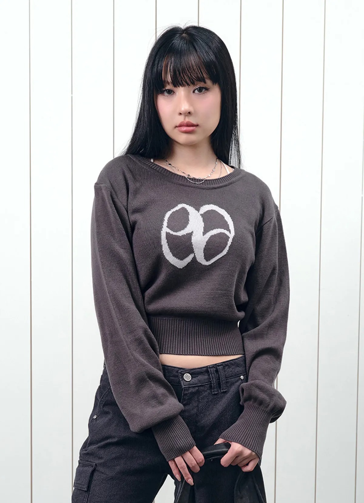 ASON MOLLY CROP KNIT