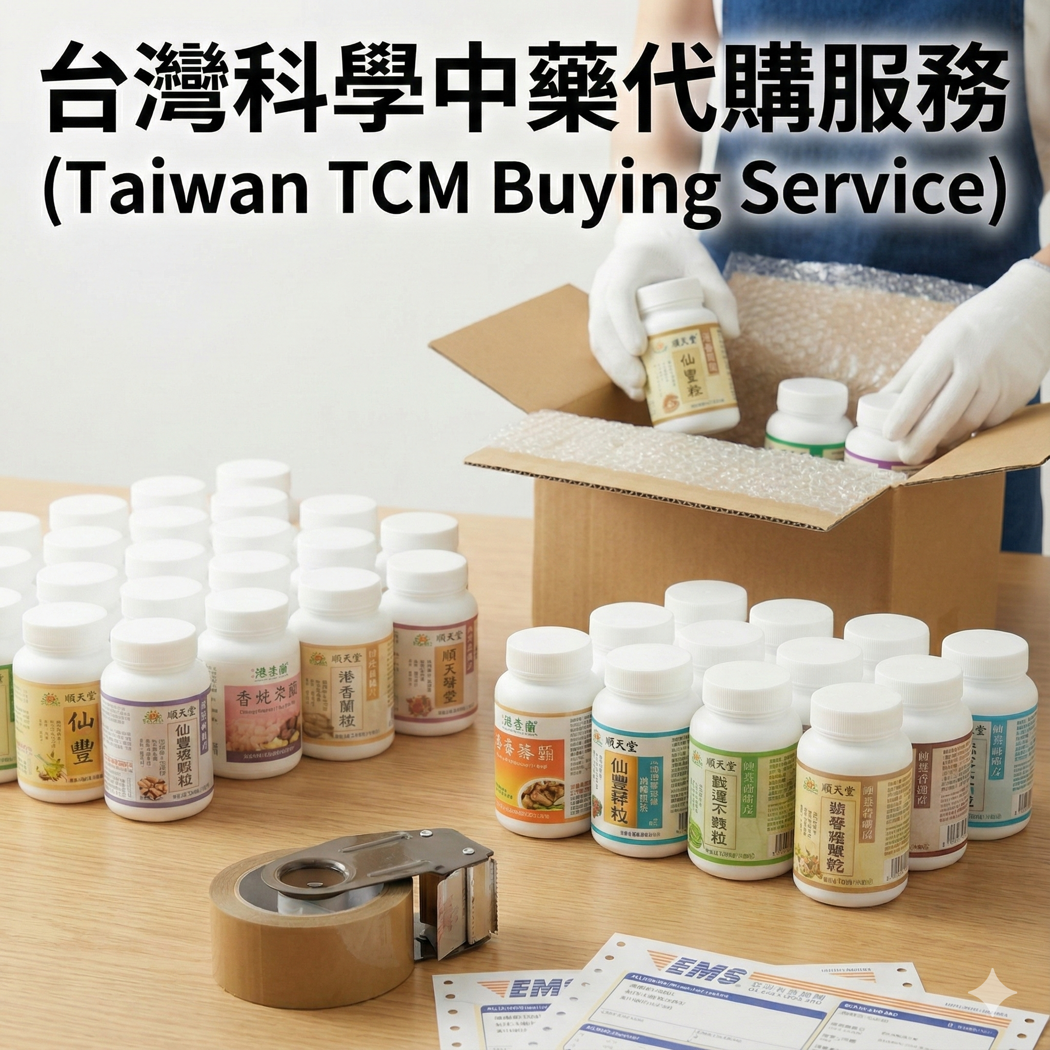 【台灣直送】台灣各品牌科學中藥・專業代買及國際寄送服務 (代購委託/集運專線)