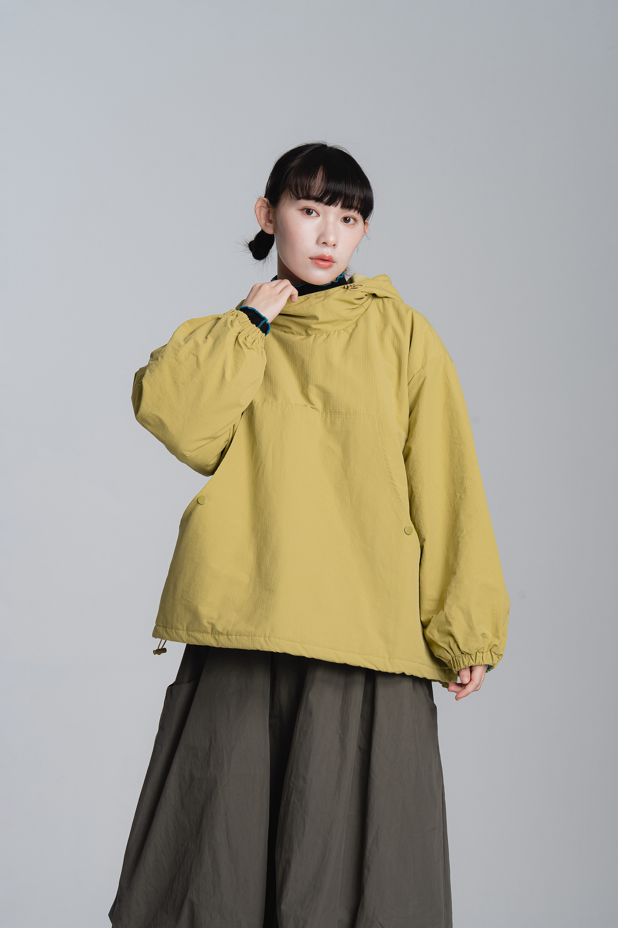 日感澎澎連帽長袖t 4色