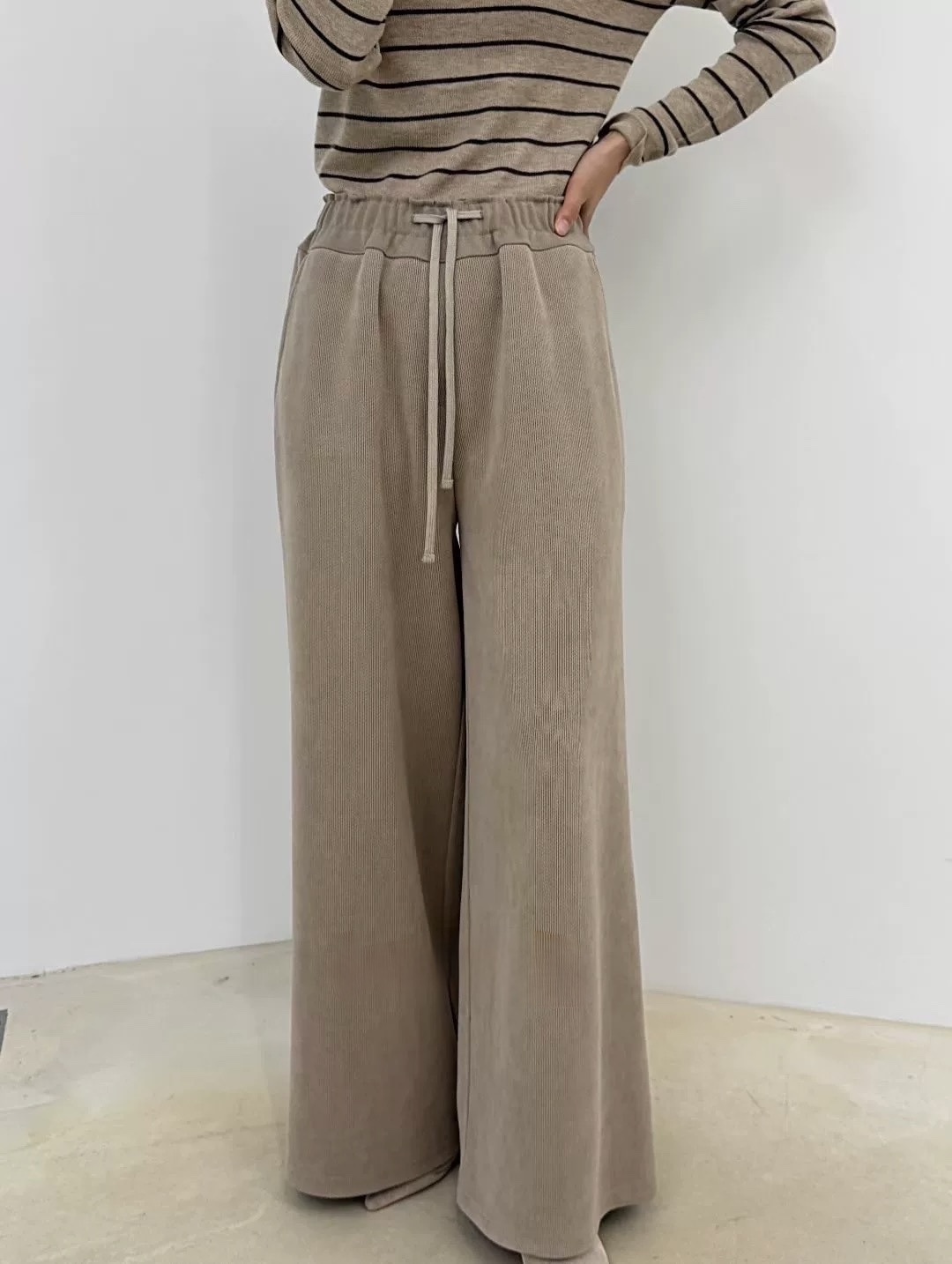 4053 正韓棉質直筒休閒褲