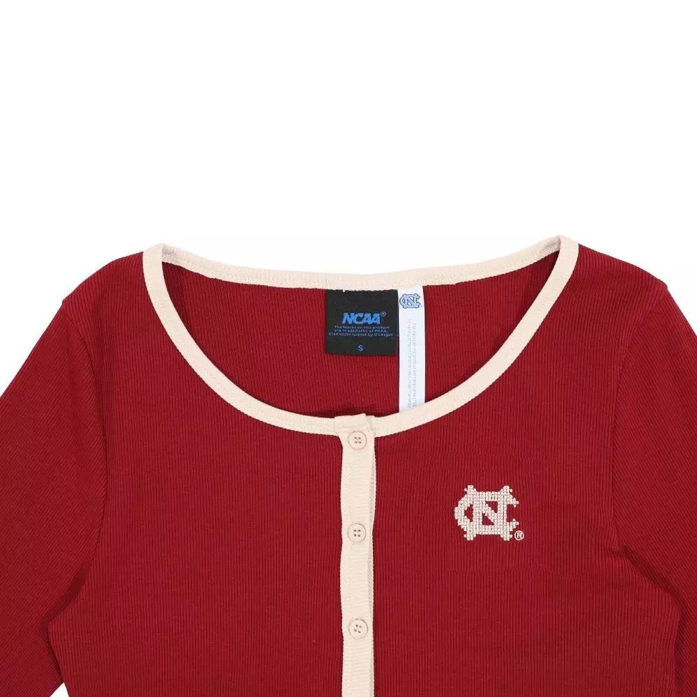 NCAA 外套 紅色 短版 滾邊 小外套 女 7552140140