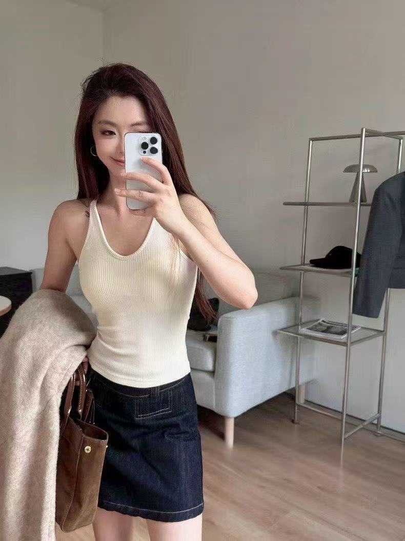 294 彈力U領Bratop