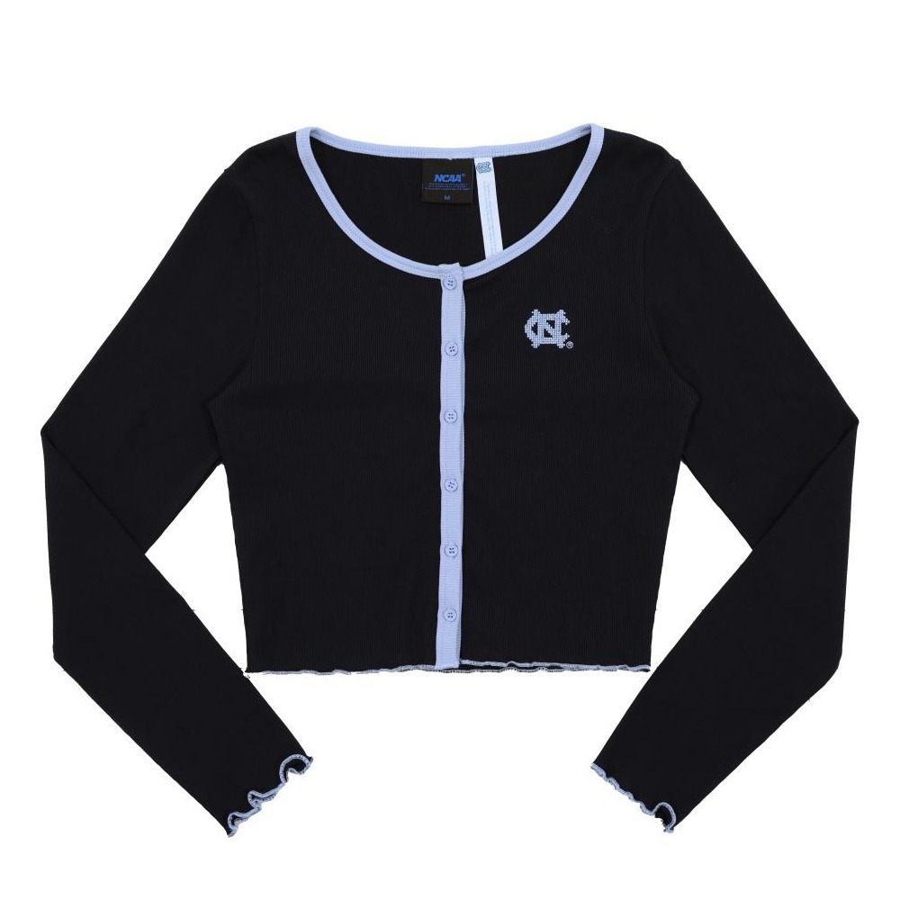 NCAA 外套 深藍 短版 滾邊 小外套 女 7552140180