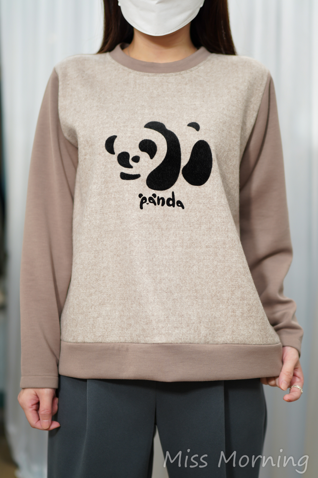 熊貓薄太棉上衣(14983)