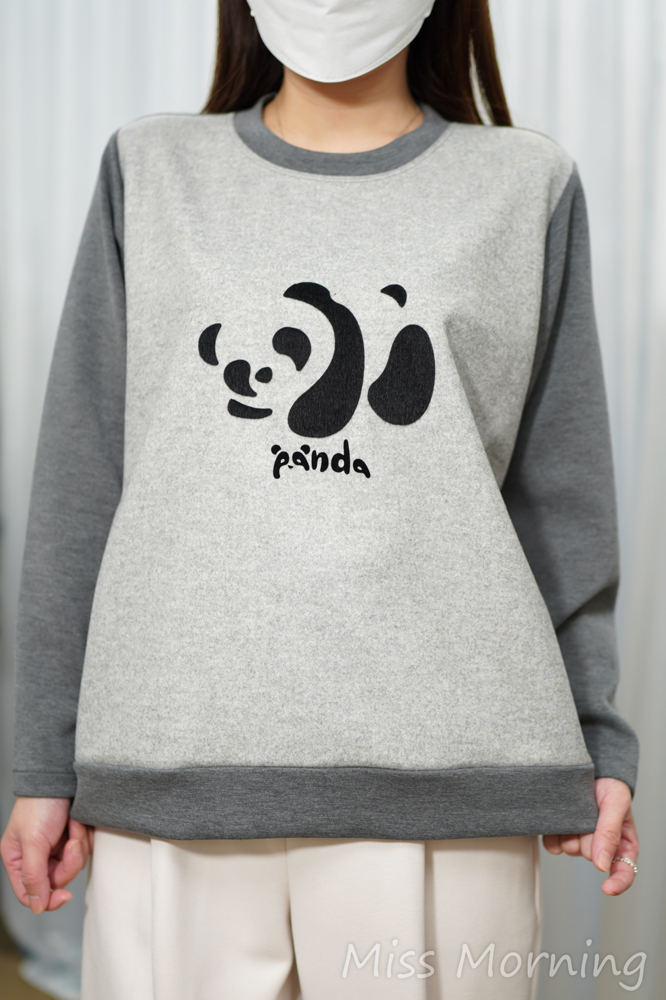 熊貓薄太棉上衣(14983)