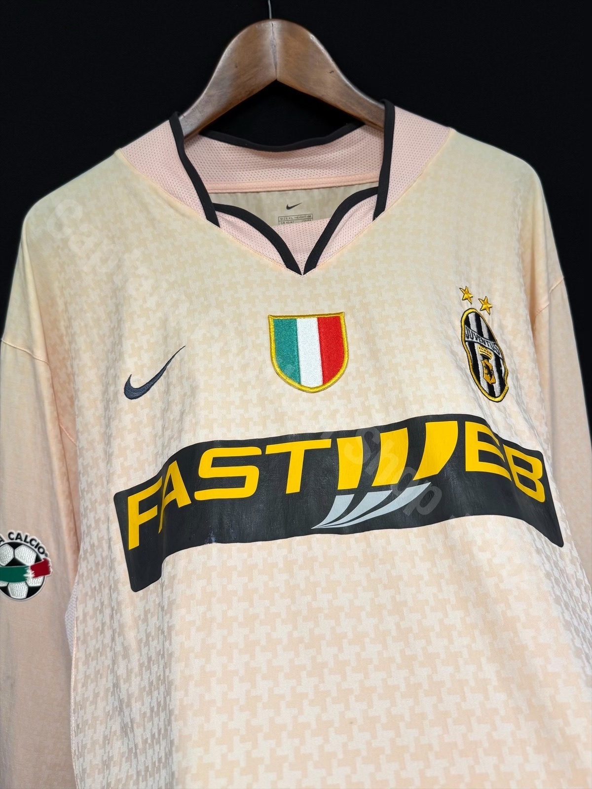 Juventus 2003-2004 Nike L/S Away Shirt #26 DAVIDS