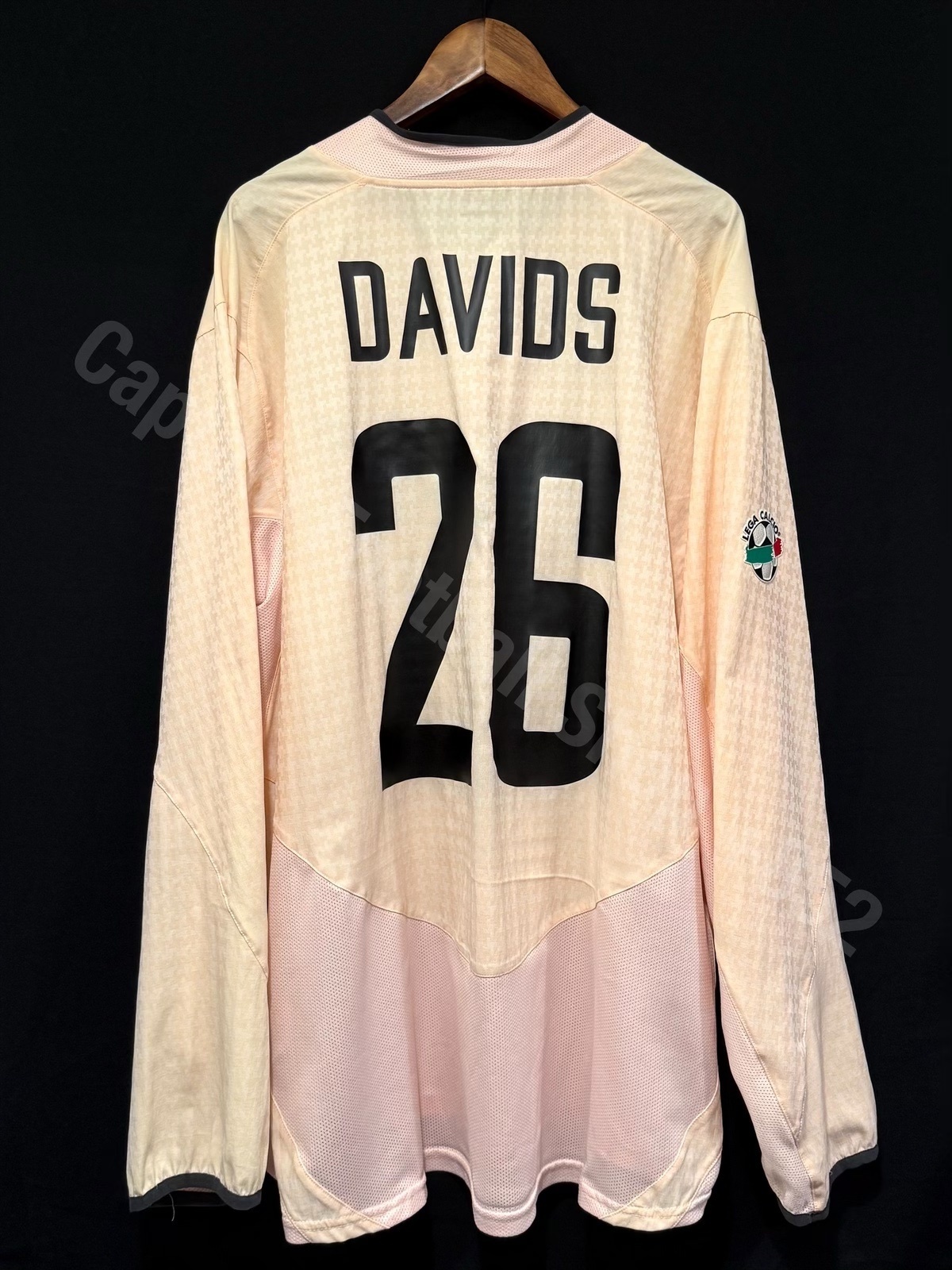 Juventus 2003-2004 Nike L/S Away Shirt #26 DAVIDS
