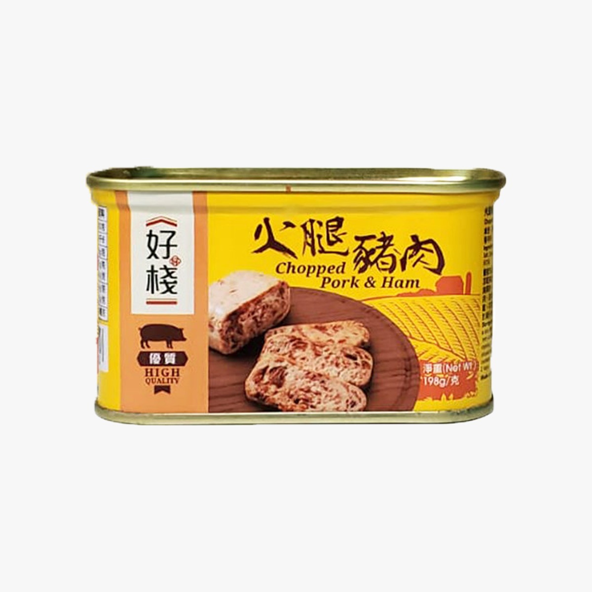 好棧火腿豬肉198克*折實滿$999包京東送貨上門*1812live
