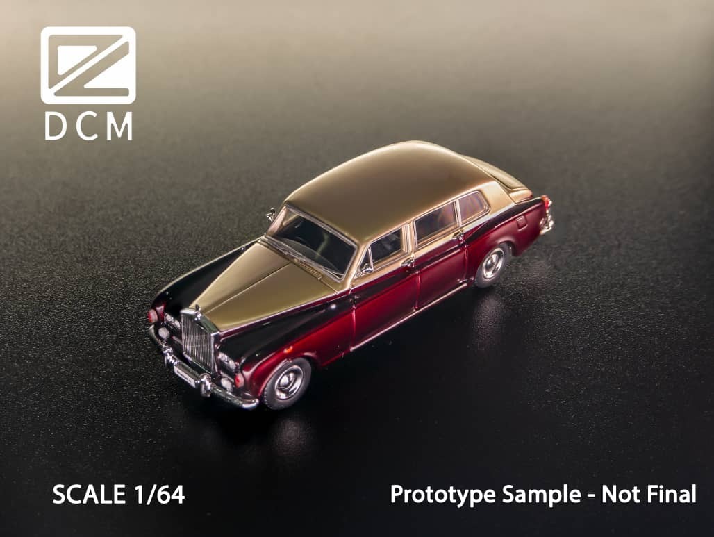 PO-$150 * DCM * 1:64 ROLLS ROYCE PHANTOM VI RED GOLD
