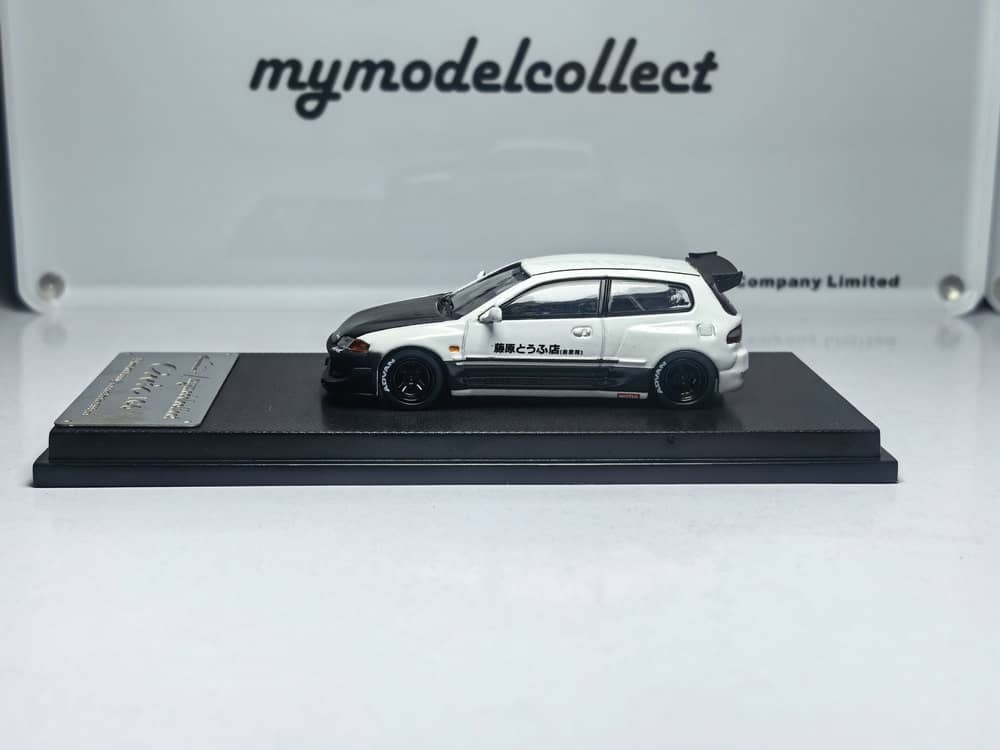 PO-$160 * MODEL COLLECT * 1:64 HONDA CIVIC EG6 PANDEM FUJIWARA LIVERY
