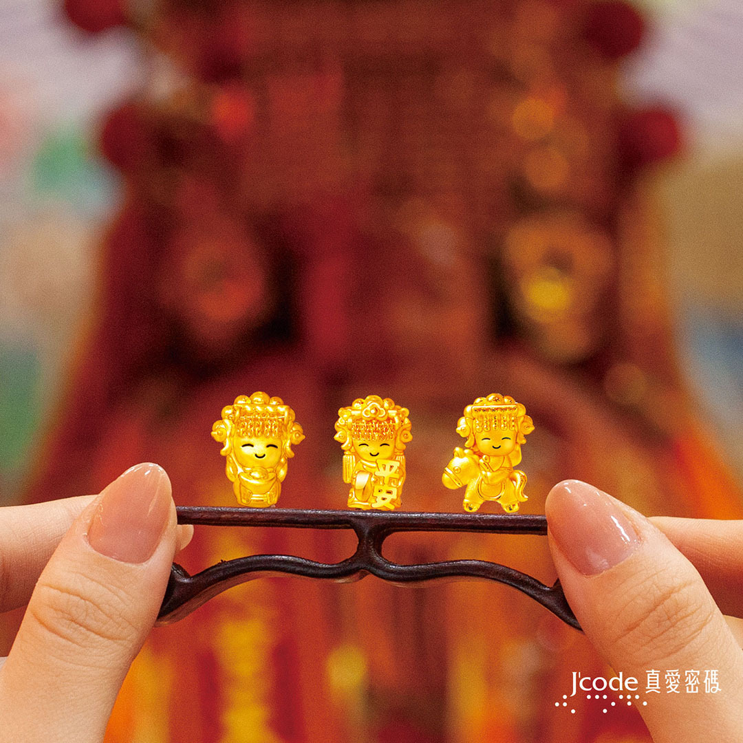 白沙屯媽祖 元寶媽祖 黃金擺件