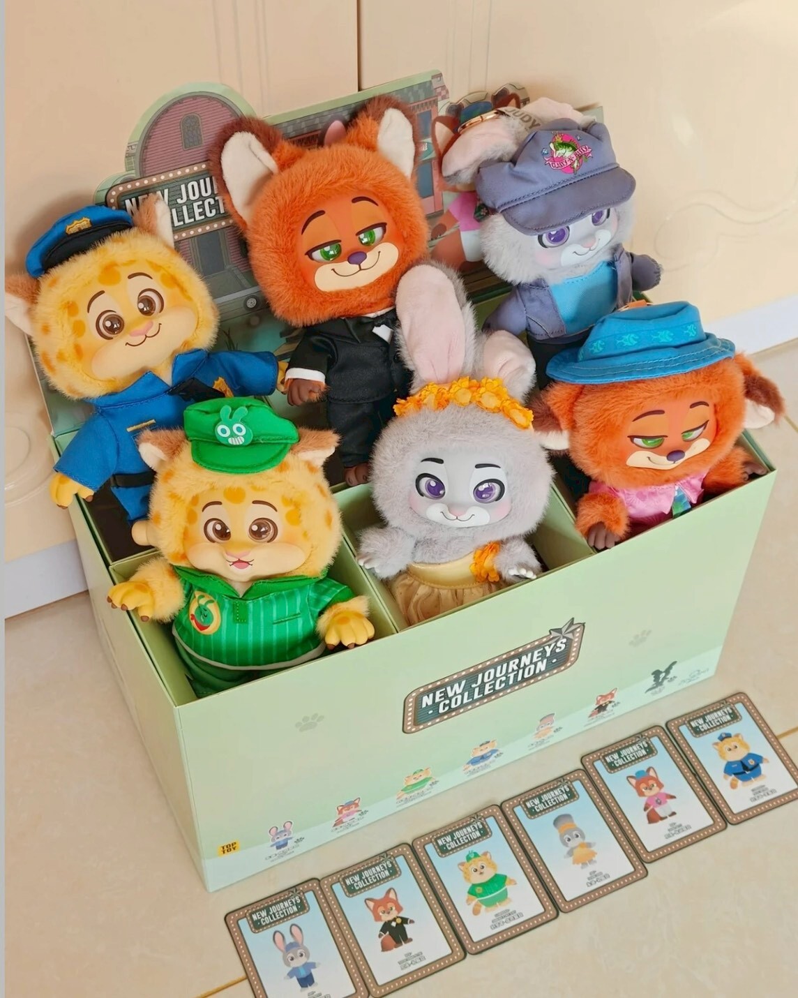 <正版授權>TOPTOY x 動物方城市2 新旅程系列 毛絨 吊飾 盲盒 掛件