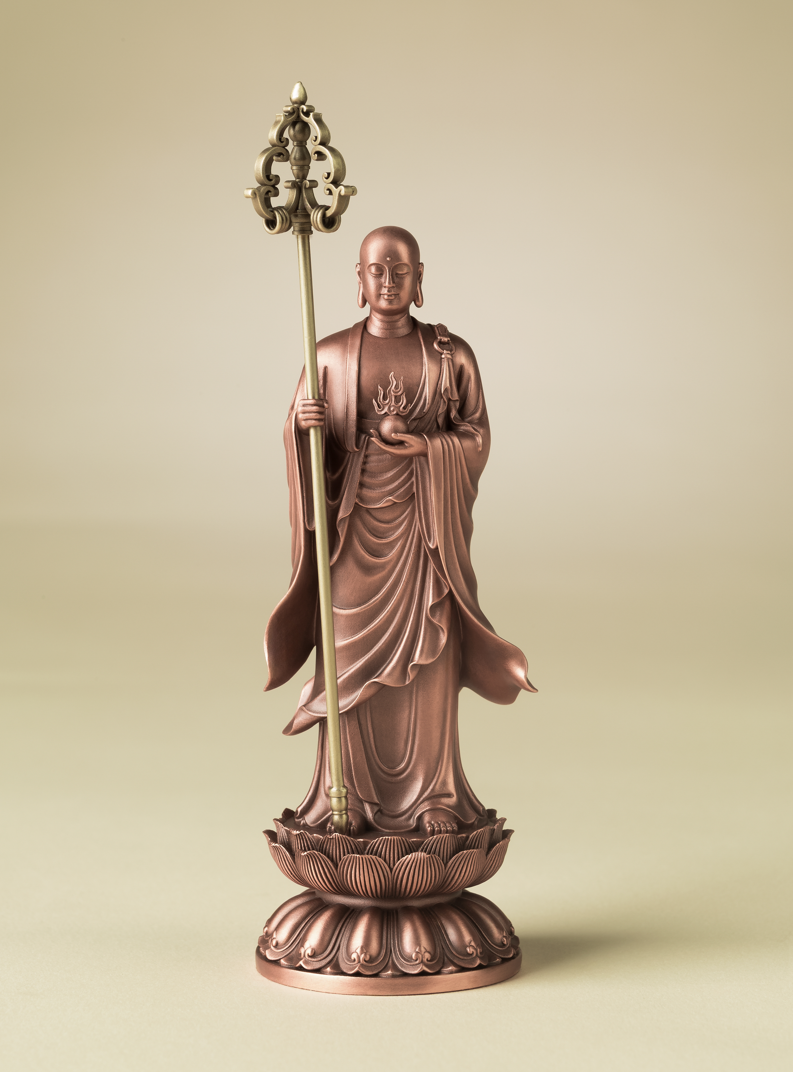 地藏王菩薩｜銅作工藝品
