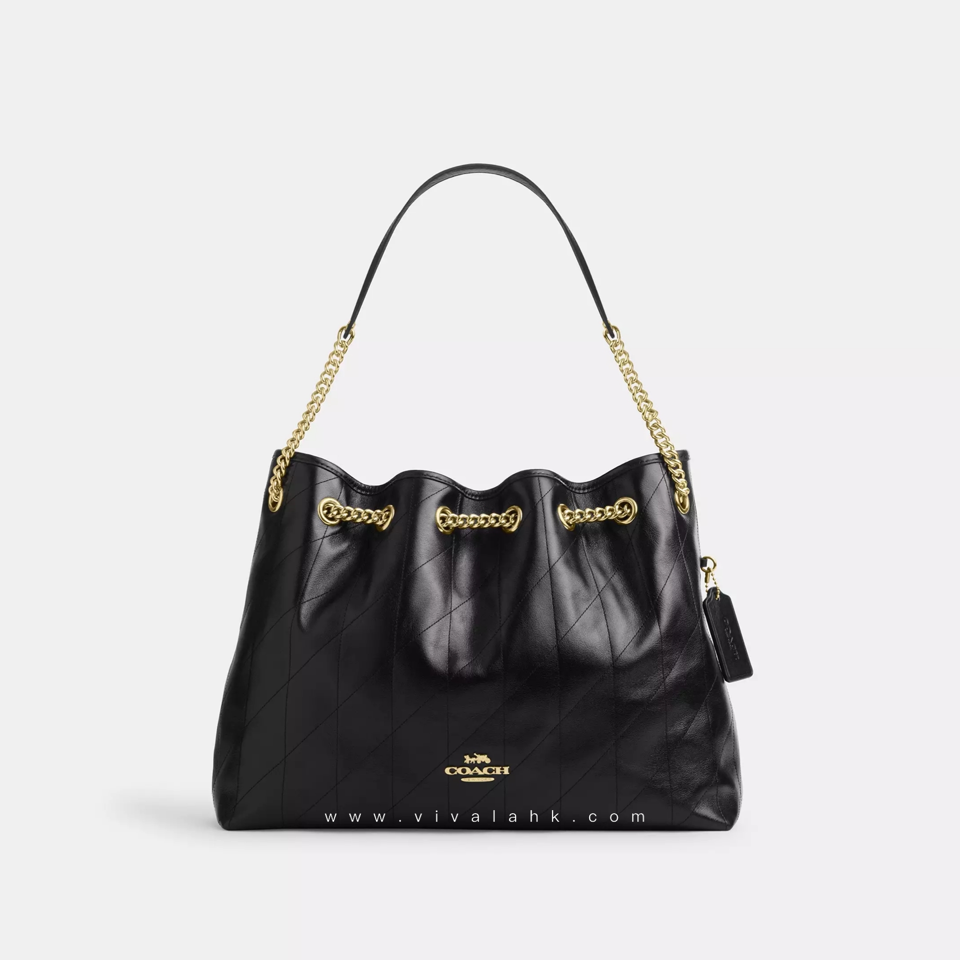 Coach - Evelyn 腋下袋 (繡線牛皮) (CDR00)