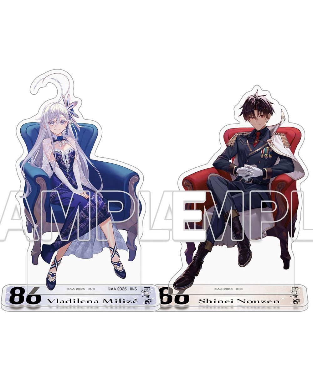 預購-『86─不存在的戰區─』8.6周年紀念 壓克力人形立牌 系列【日本進口精品】