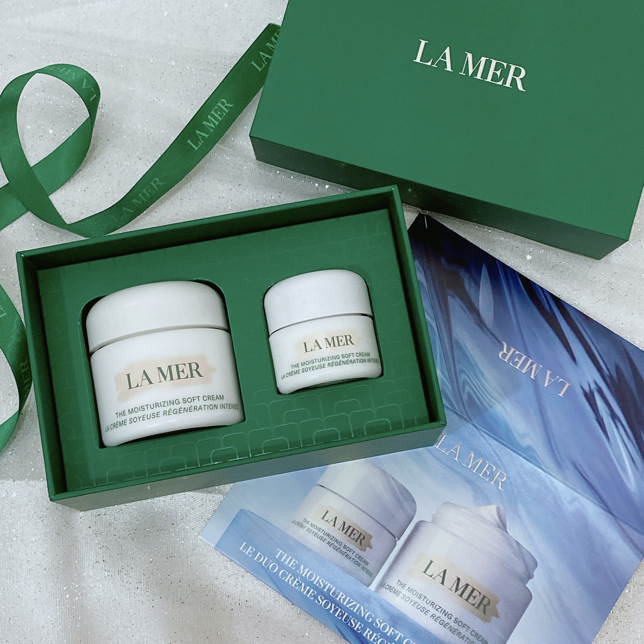 LaMer 精華柔潤乳霜套裝 60ml+15ml