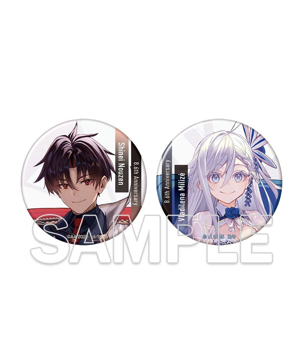 預購-『86─不存在的戰區─』8.6周年紀念 徽章套組【日本進口精品】