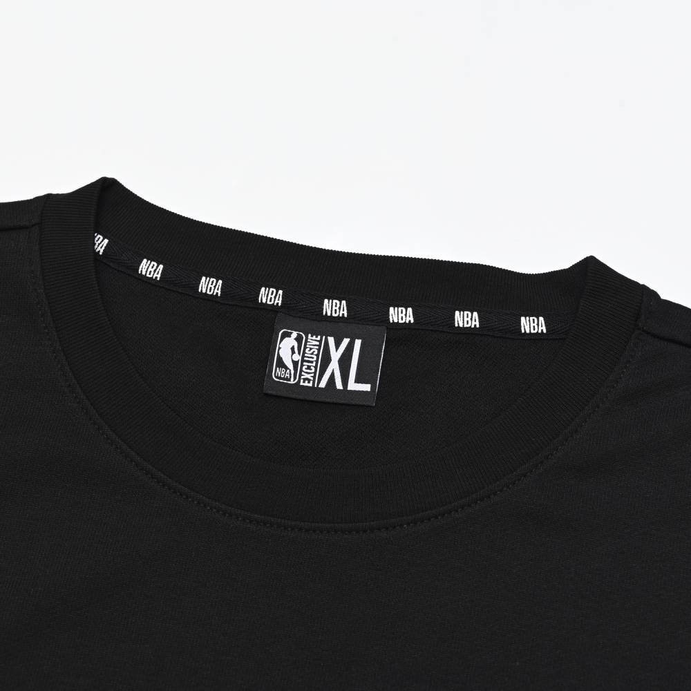 NBA 大學T 隊徽印刷 黑 薄款 長袖上衣 公牛隊 3255101220