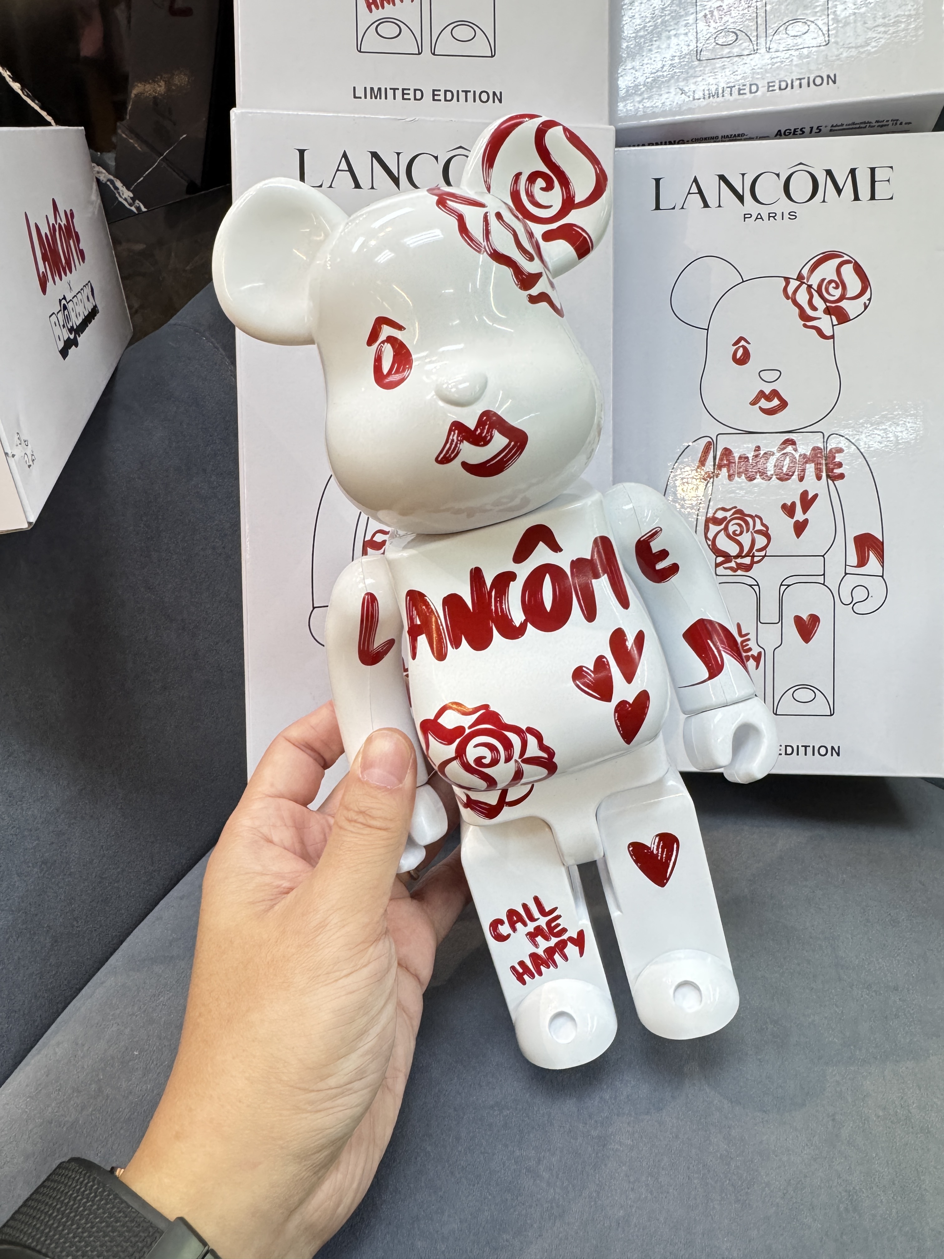 LANCÔME × BE@RBRICK 限量聯名熊熊公仔(專櫃限量版)