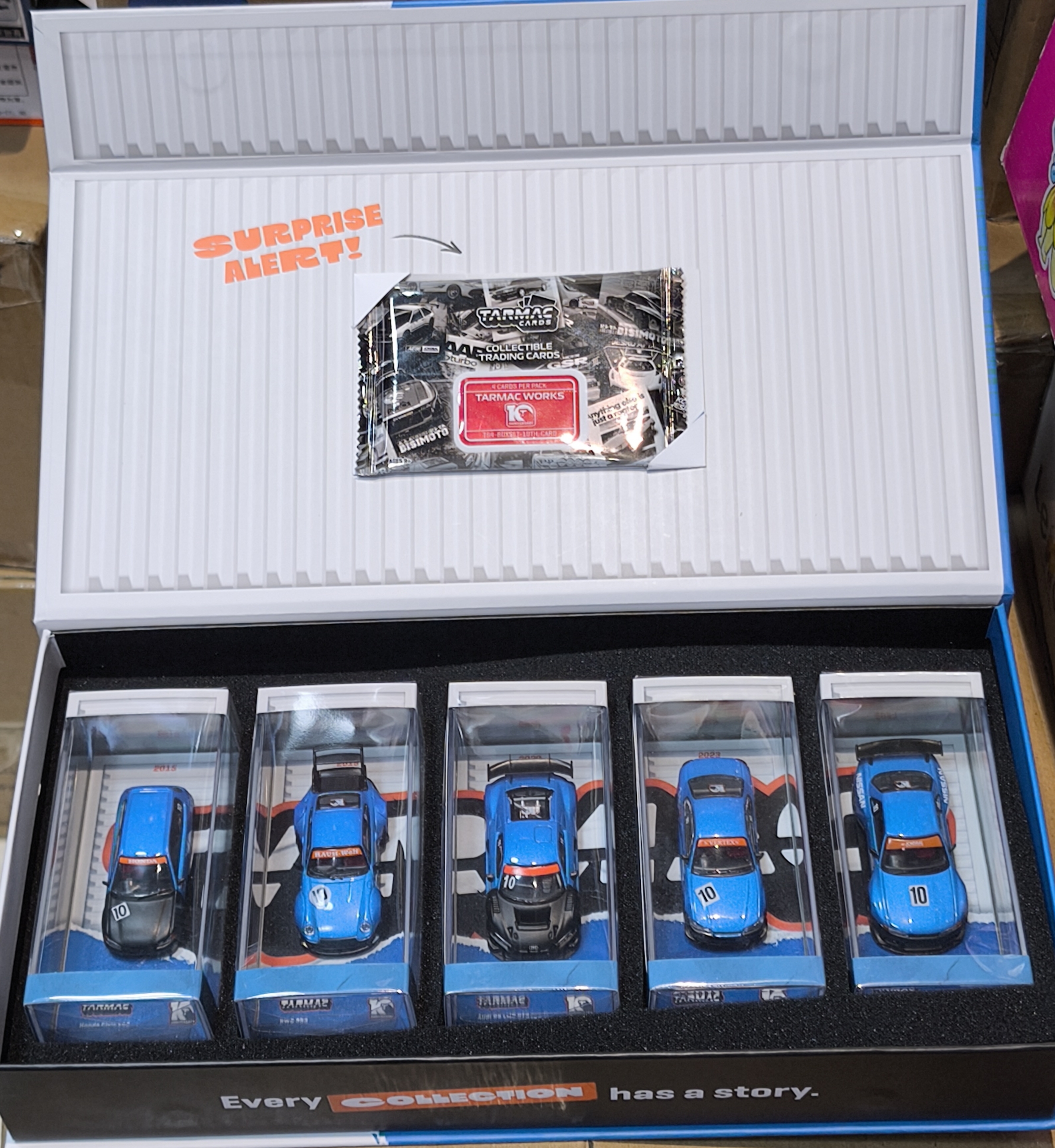 Tarmac 1/64 10th Anniversary Box Set 5 Model Cars