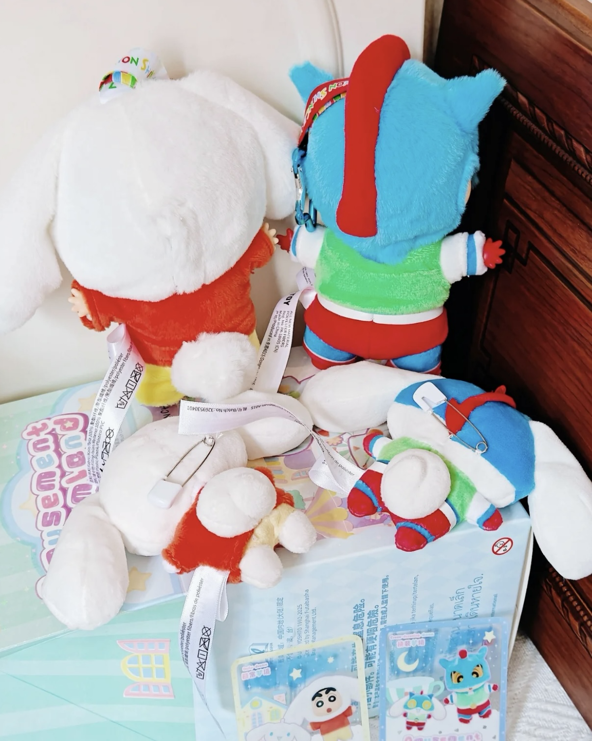 <正版授權>TOPTOY x 大耳狗 x 蠟筆小新 遊樂夢境系列 盲盒 三麗鷗 毛絨 娃娃 吊飾 別針