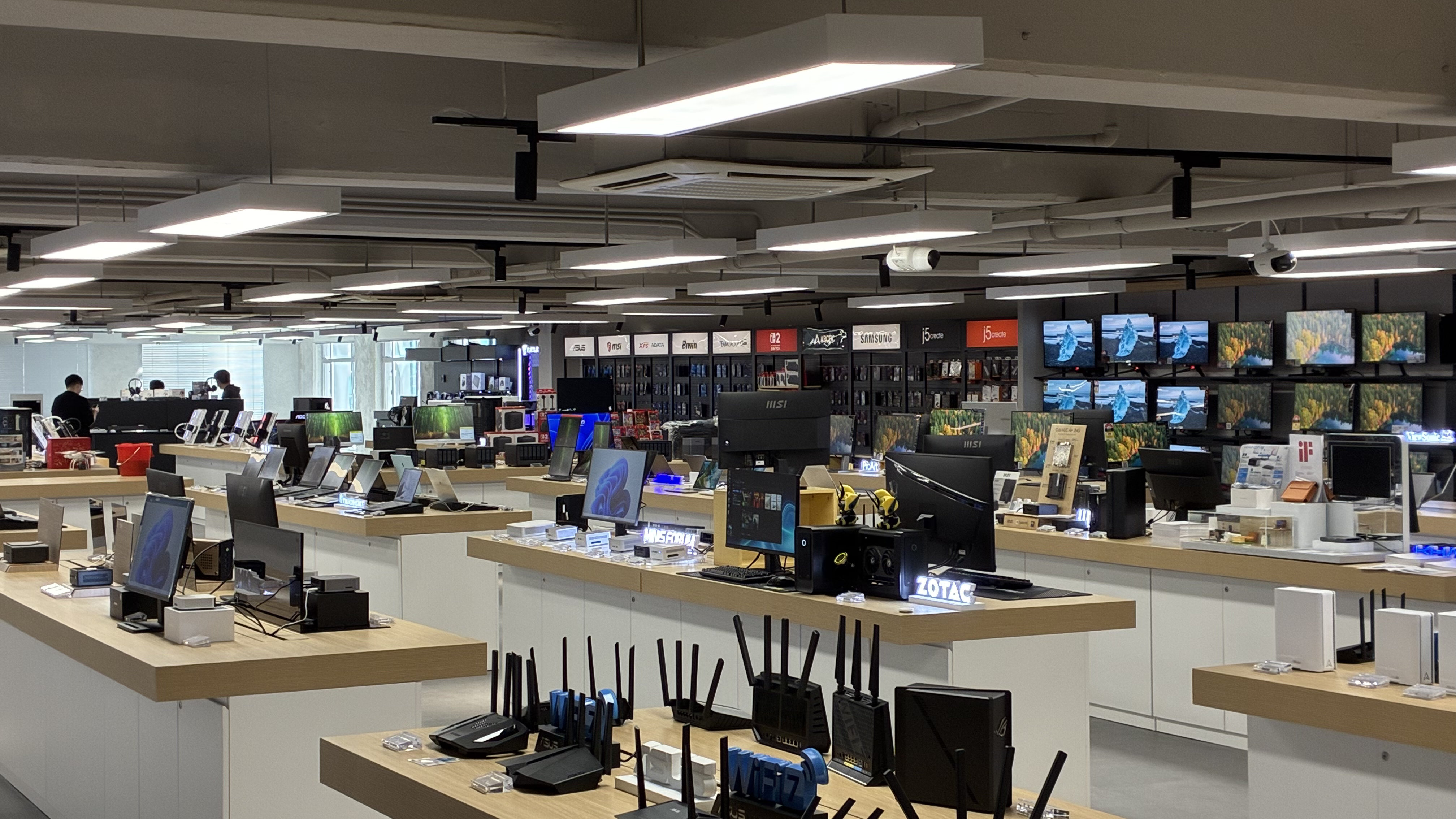 展銷中心及體驗館環境寬敞