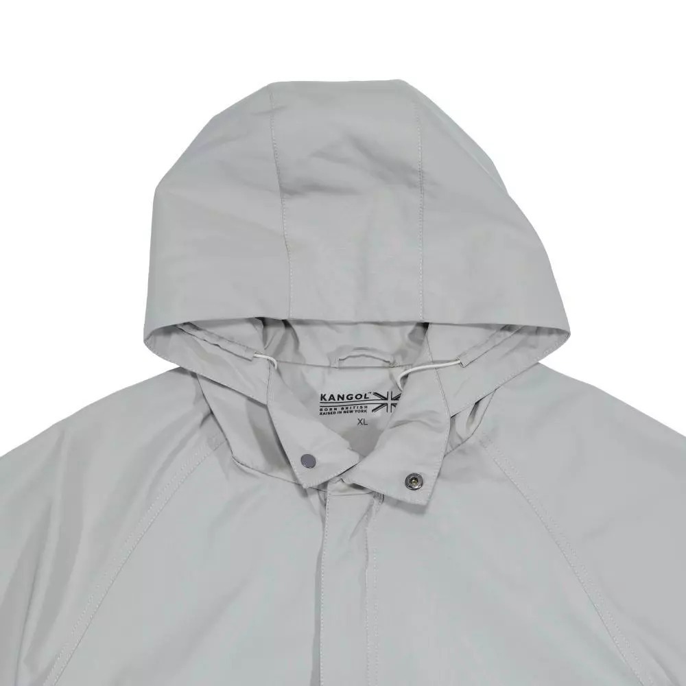 KANGOL 外套 淺灰 多口袋 防潑水 防風外套 中性 6555142011