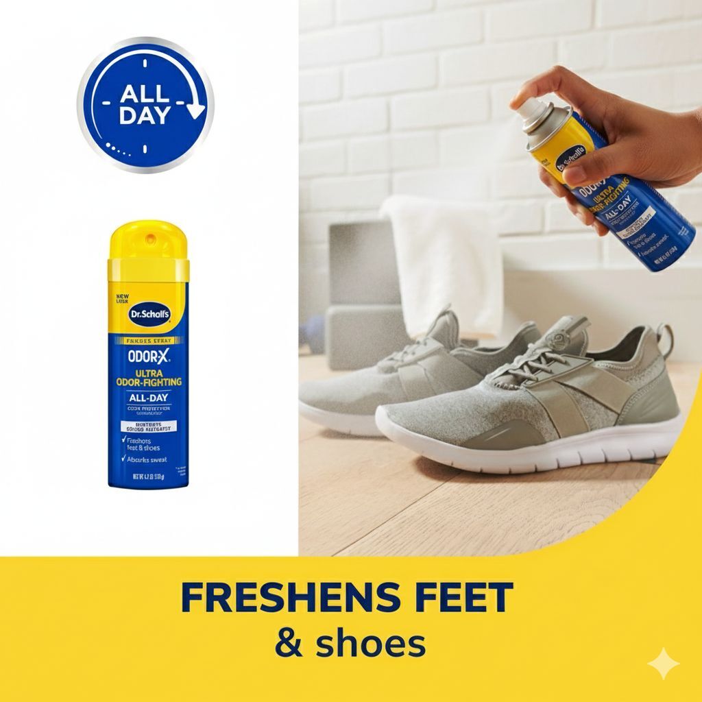 【預購】Q121702 Dr. Scholl’s Odor-X 除臭噴霧粉 (無香型)