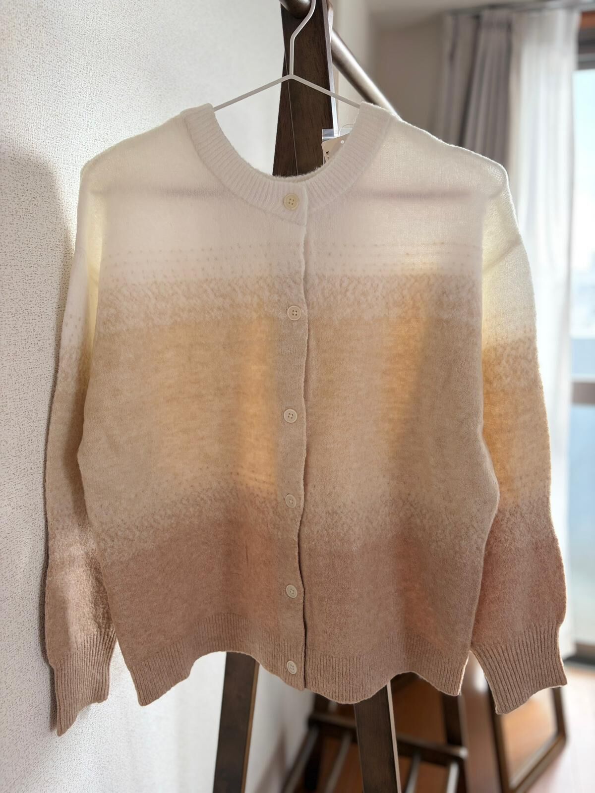 前後兩穿晨霧層次外套上衣【日本直送】