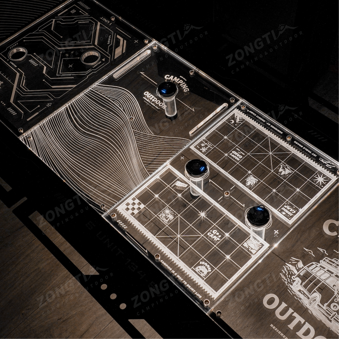 【ZONGTI】IGT 透明桌板(原創設計) ZIGY25 AC22