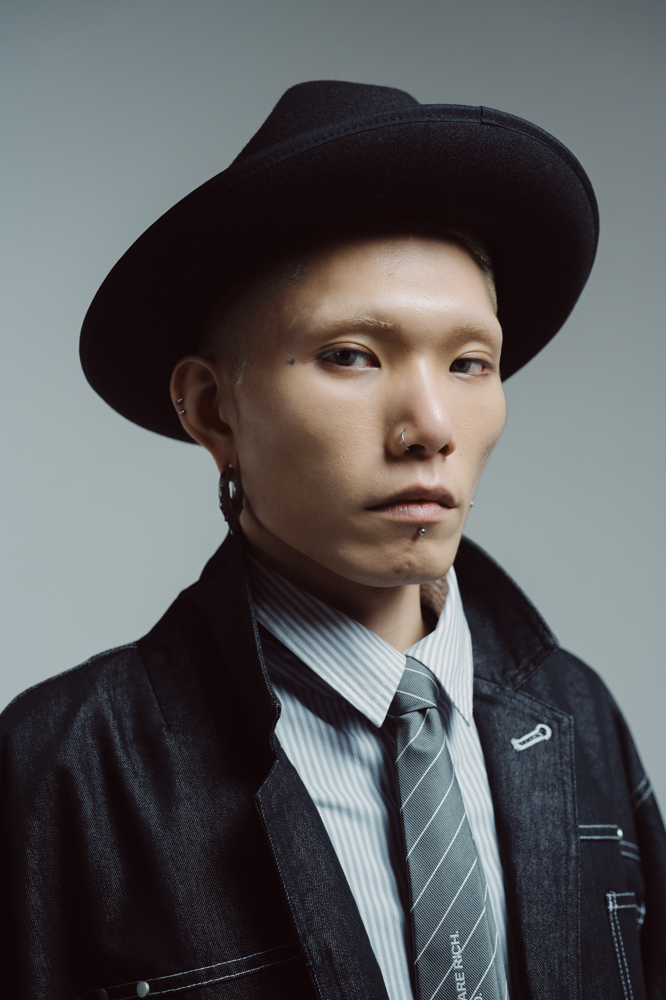 Cotton Fedora｜Black｜Hong Kong Original Design