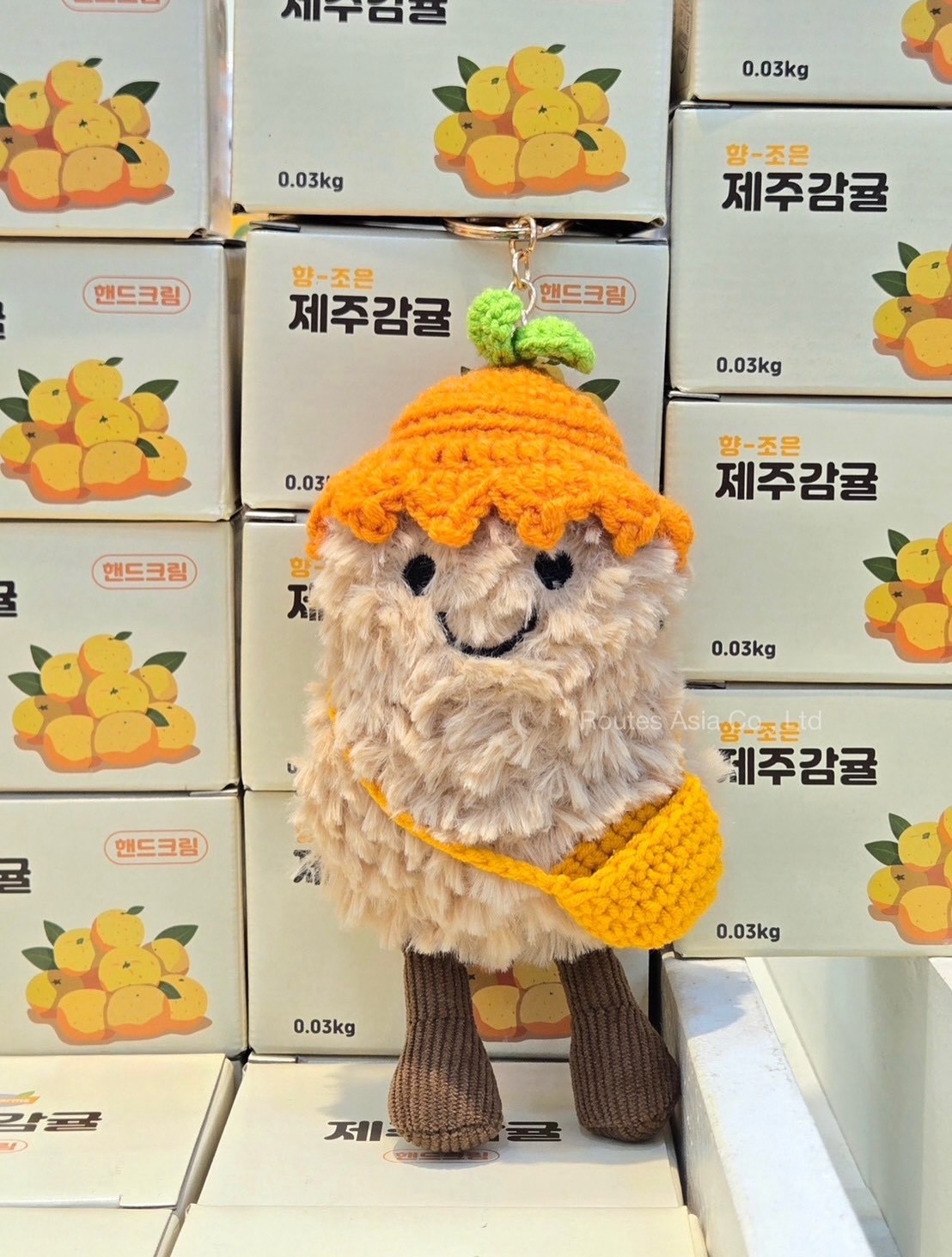 #預購 🇰🇷韓國濟州島苦盡柑來 限定花生吊飾娃娃