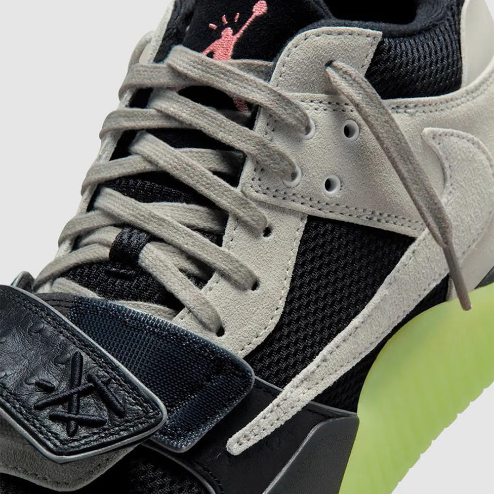 Chase B x Travis Scott x Jordan Jumpman Jack 黑綠 倒鉤 三方聯名 運動鞋 男鞋 IH7971-001