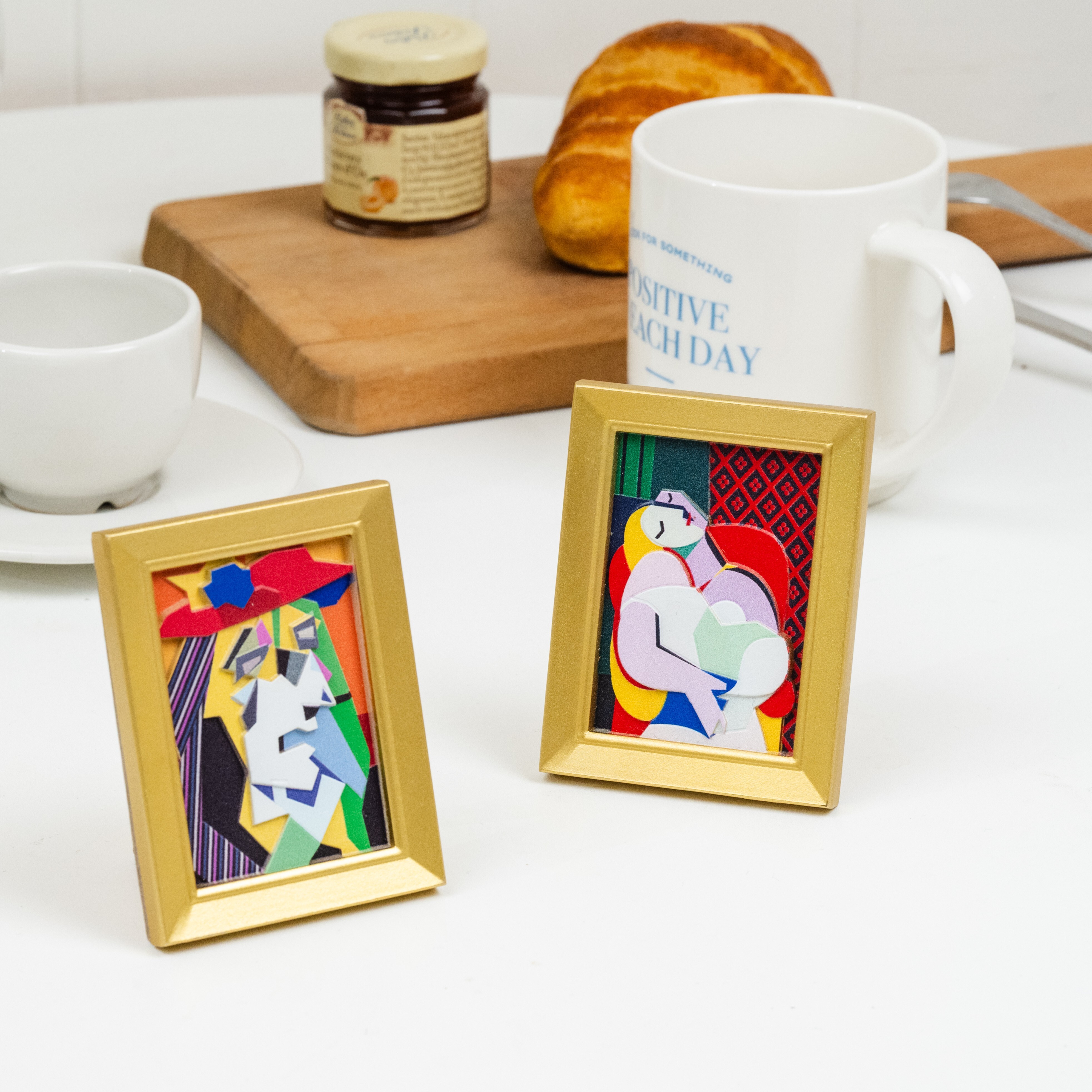 永恆畢卡索立體支架磁鐵｜《哭泣的女人》