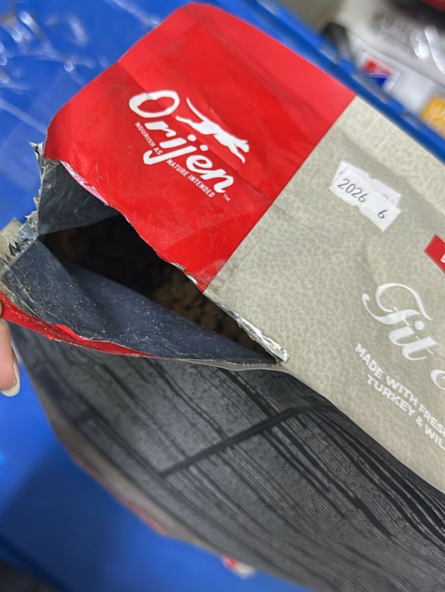 {包裝損壞OCT20}*7折*(EXP:2026年6月12日)Orijen渴望 無穀物天然全貓減肥糧系列 健美貓配方．1.8kg