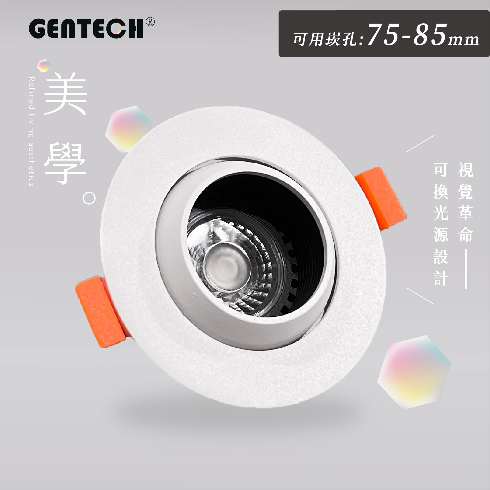 LX701AC Brian崁燈 7W~12W 7.5cm