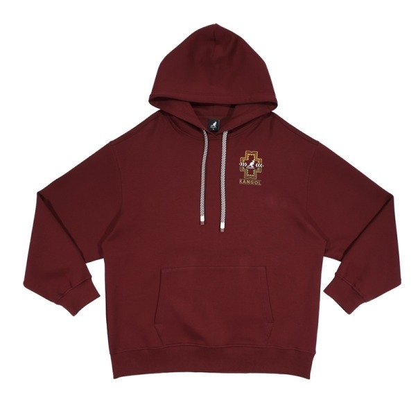 KANGOL 帽T 酒紅 抹茶綠 深藍 圖騰 棉T 中性 6555105002 6555105072 6555105080