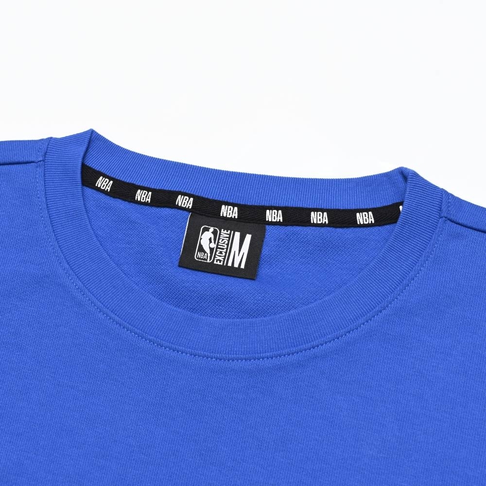 NBA 大學T 隊徽印刷 藍 薄款 長袖上衣 勇士隊 3255101382