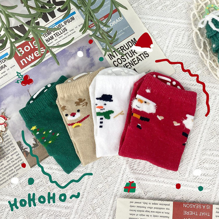 聖誕止滑童襪