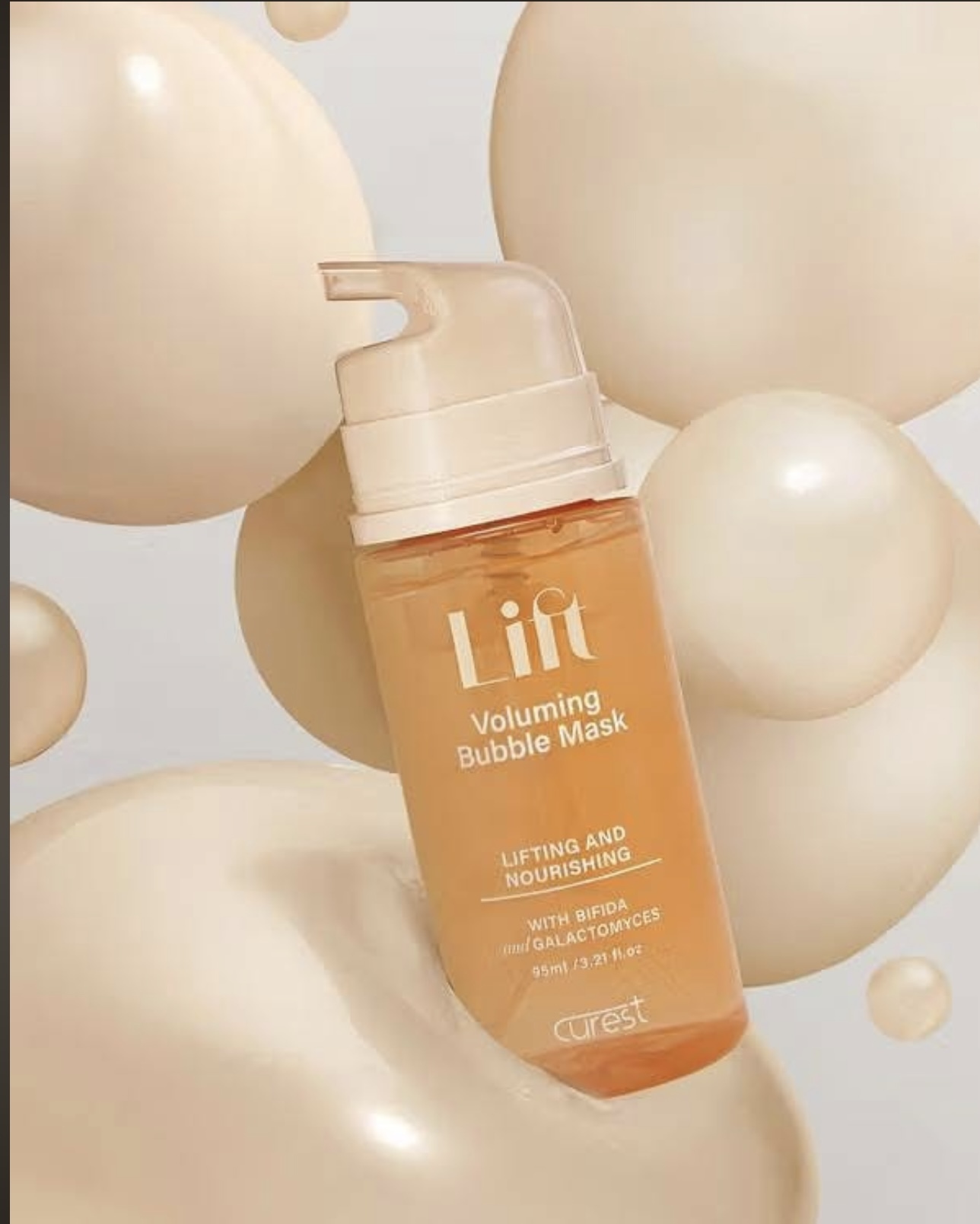 現 貨｜韓國 CUREST 10秒免沖洗泡泡面膜 95mL