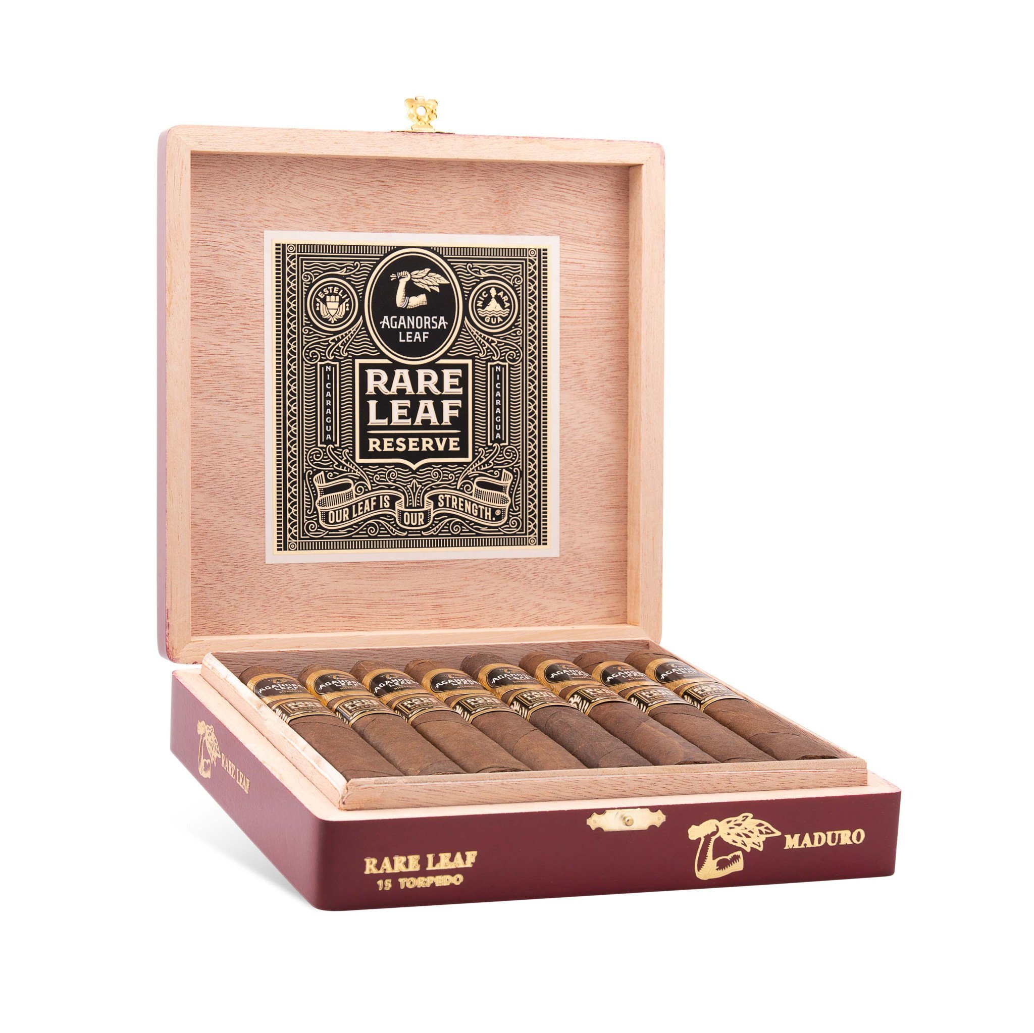 紫檀叶 稀有叶 马杜罗 鱼雷 15支/盒
