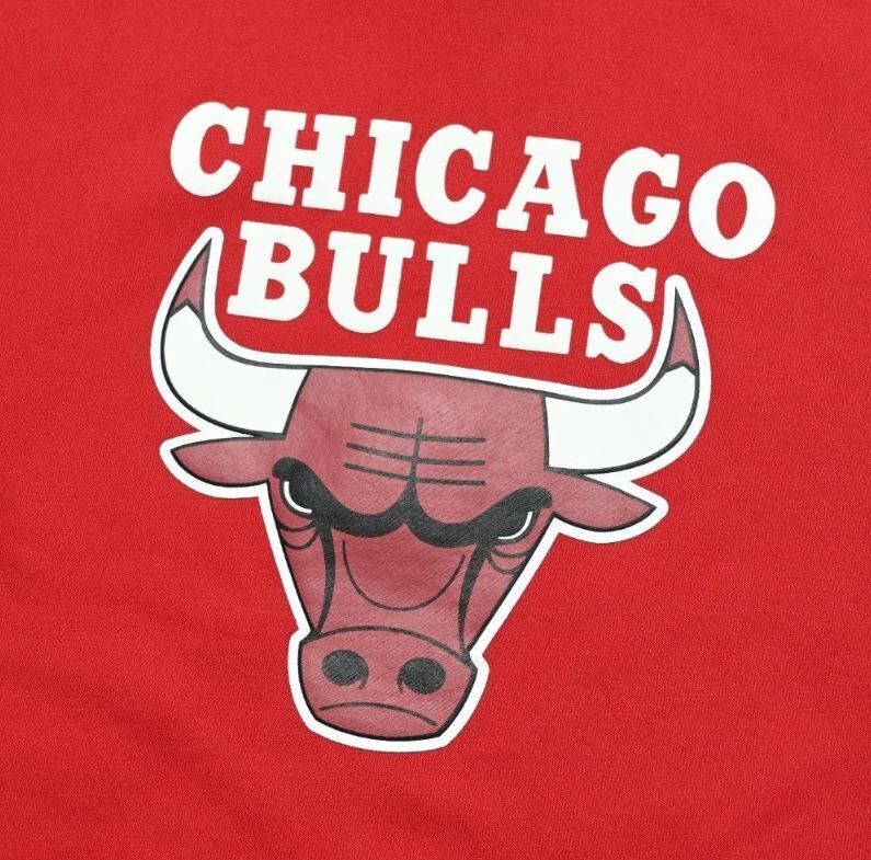 NBA 帽T 隊徽印 紅 連帽T恤 公牛隊 3255105242