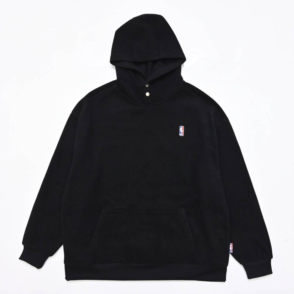 NBA 帽T 搖粒絨 黑 LOGO 連帽T恤 3255105420